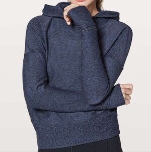 Lululemon Lead The Pack Hoodie - Heathered Stone Grape/Black